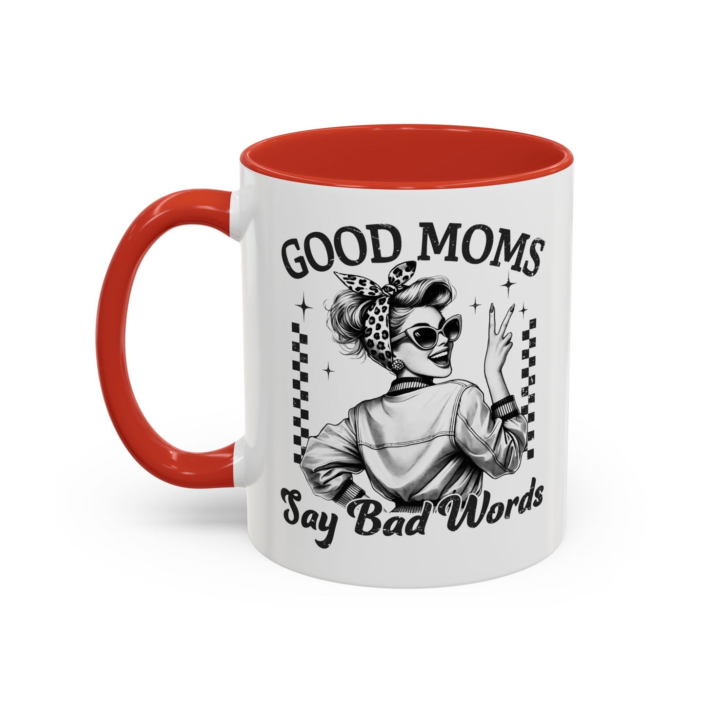 Funny Mom Mug – “Good Moms Say Bad Words” Coffee Cup – Mother’s Day Gift, Mom Life Humor, Sarcastic Gift for Mom