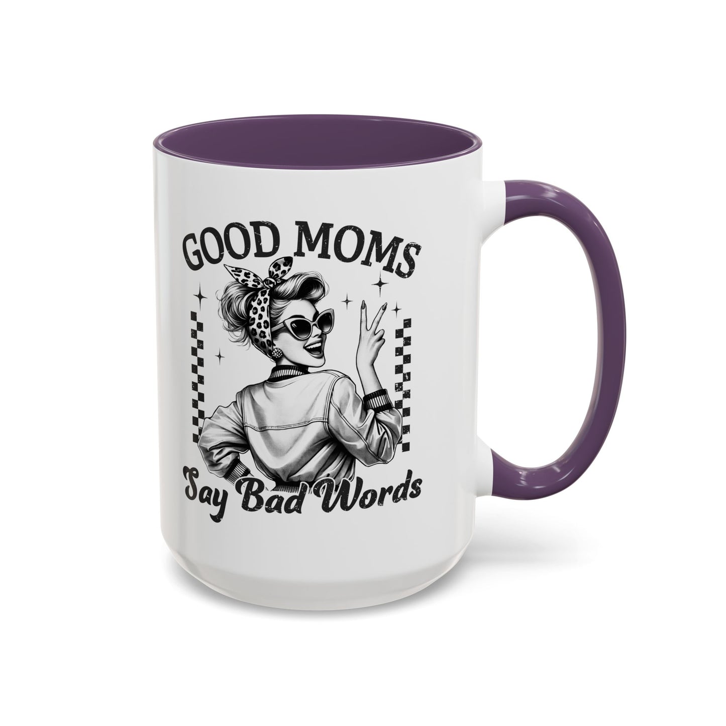 Funny Mom Mug – “Good Moms Say Bad Words” Coffee Cup – Mother’s Day Gift, Mom Life Humor, Sarcastic Gift for Mom