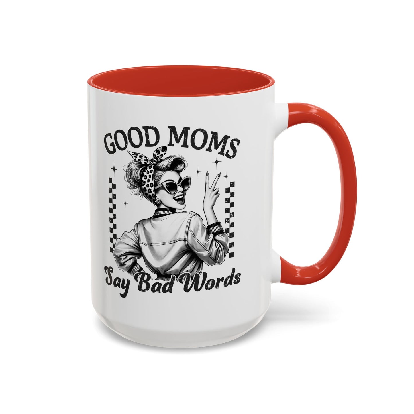 Funny Mom Mug – “Good Moms Say Bad Words” Coffee Cup – Mother’s Day Gift, Mom Life Humor, Sarcastic Gift for Mom