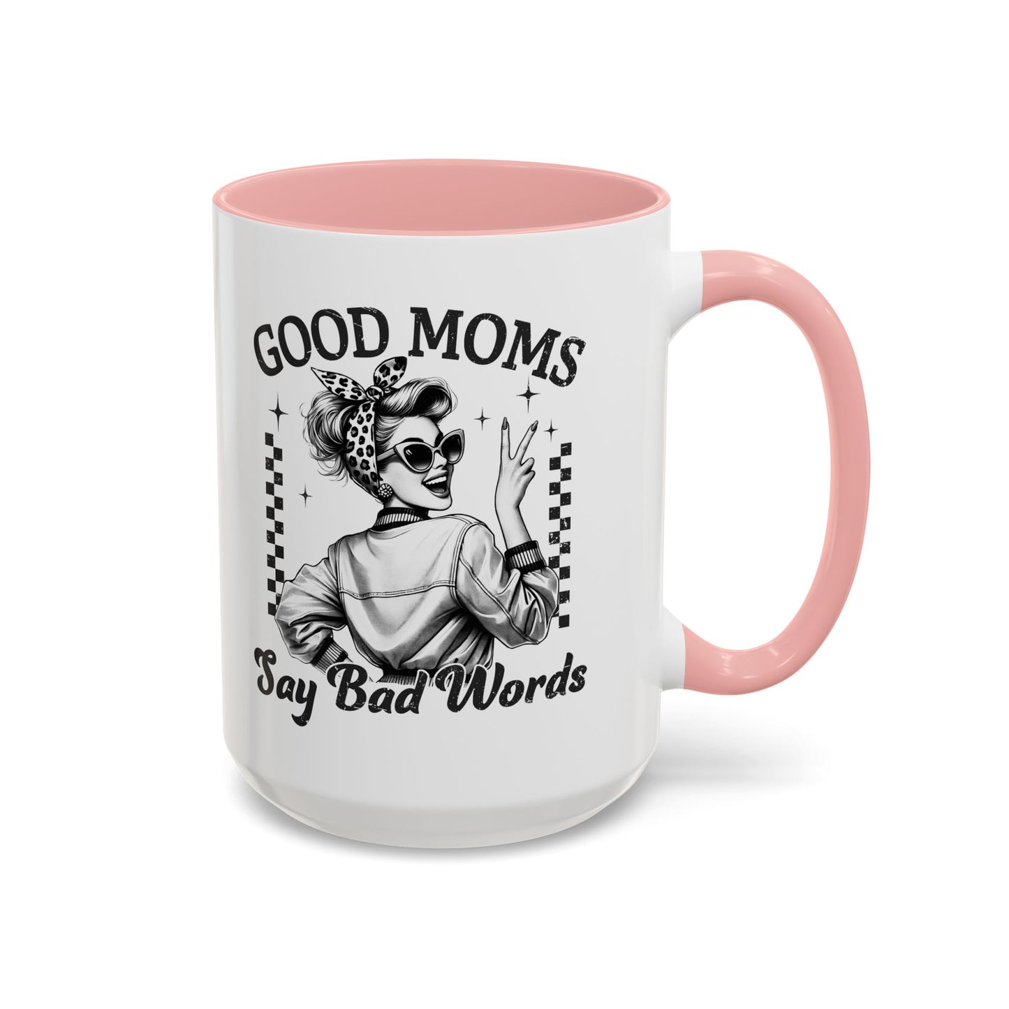 Funny Mom Mug – “Good Moms Say Bad Words” Coffee Cup – Mother’s Day Gift, Mom Life Humor, Sarcastic Gift for Mom