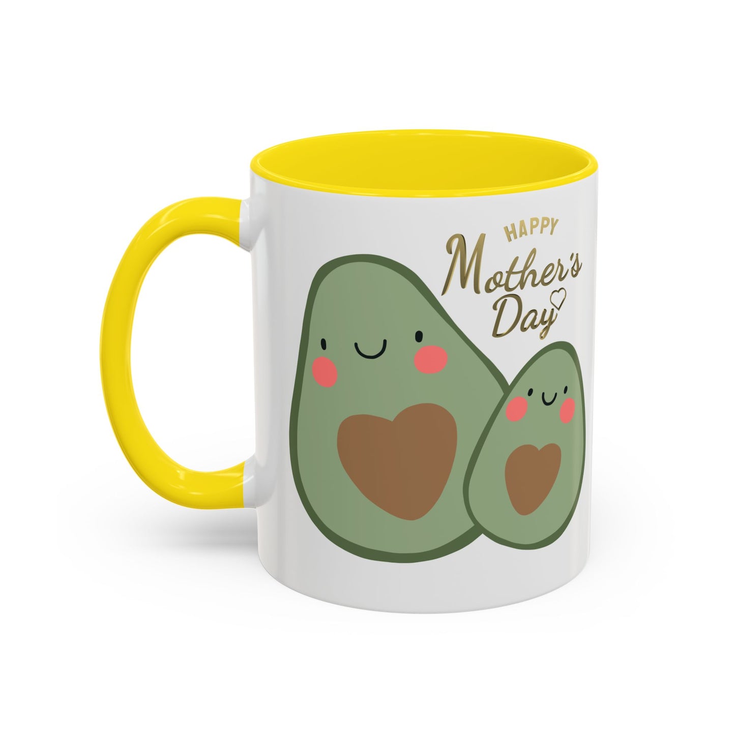 Happy Mother's Day Avocado Coffee Mug - Cute Gift for Moms and Mom’s to Be