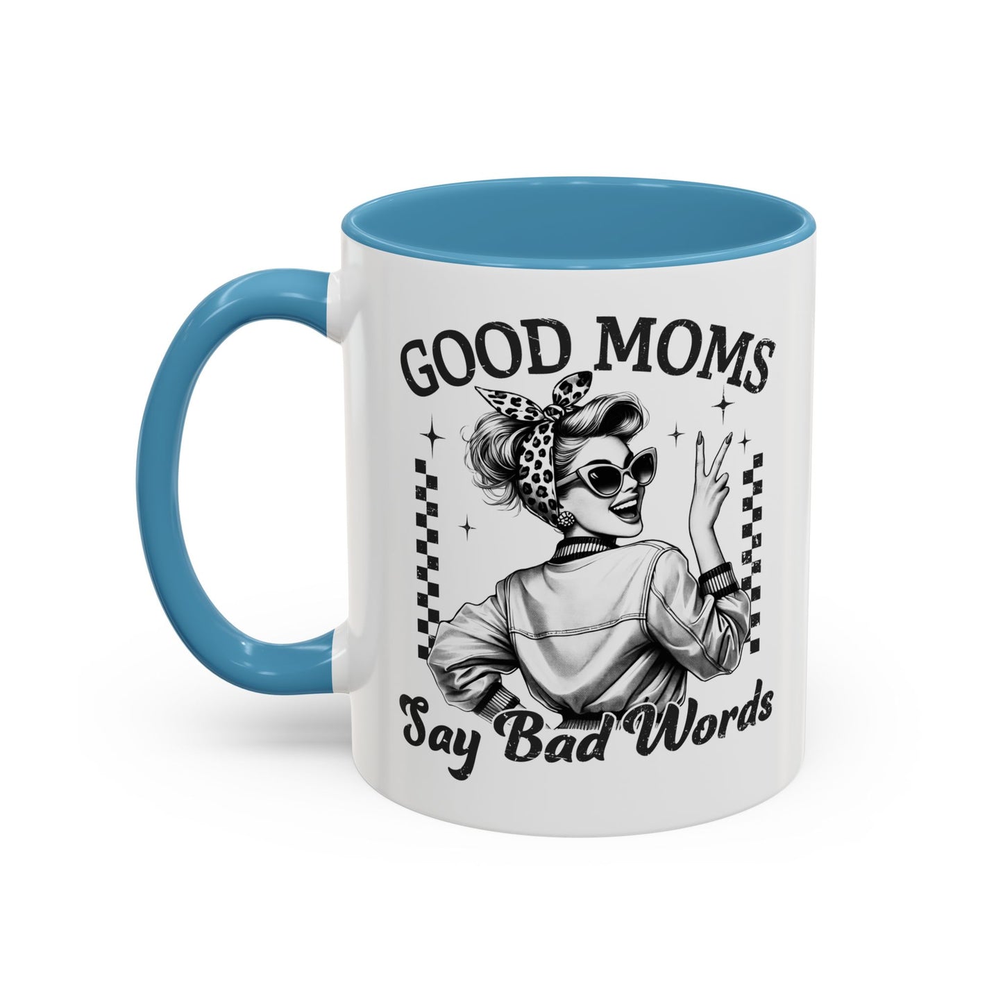 Funny Mom Mug – “Good Moms Say Bad Words” Coffee Cup – Mother’s Day Gift, Mom Life Humor, Sarcastic Gift for Mom