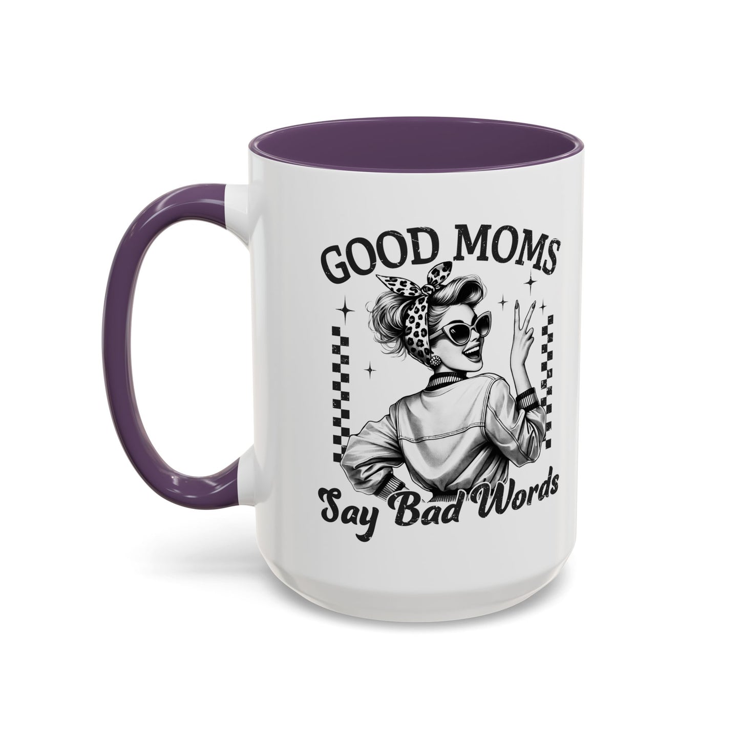 Funny Mom Mug – “Good Moms Say Bad Words” Coffee Cup – Mother’s Day Gift, Mom Life Humor, Sarcastic Gift for Mom