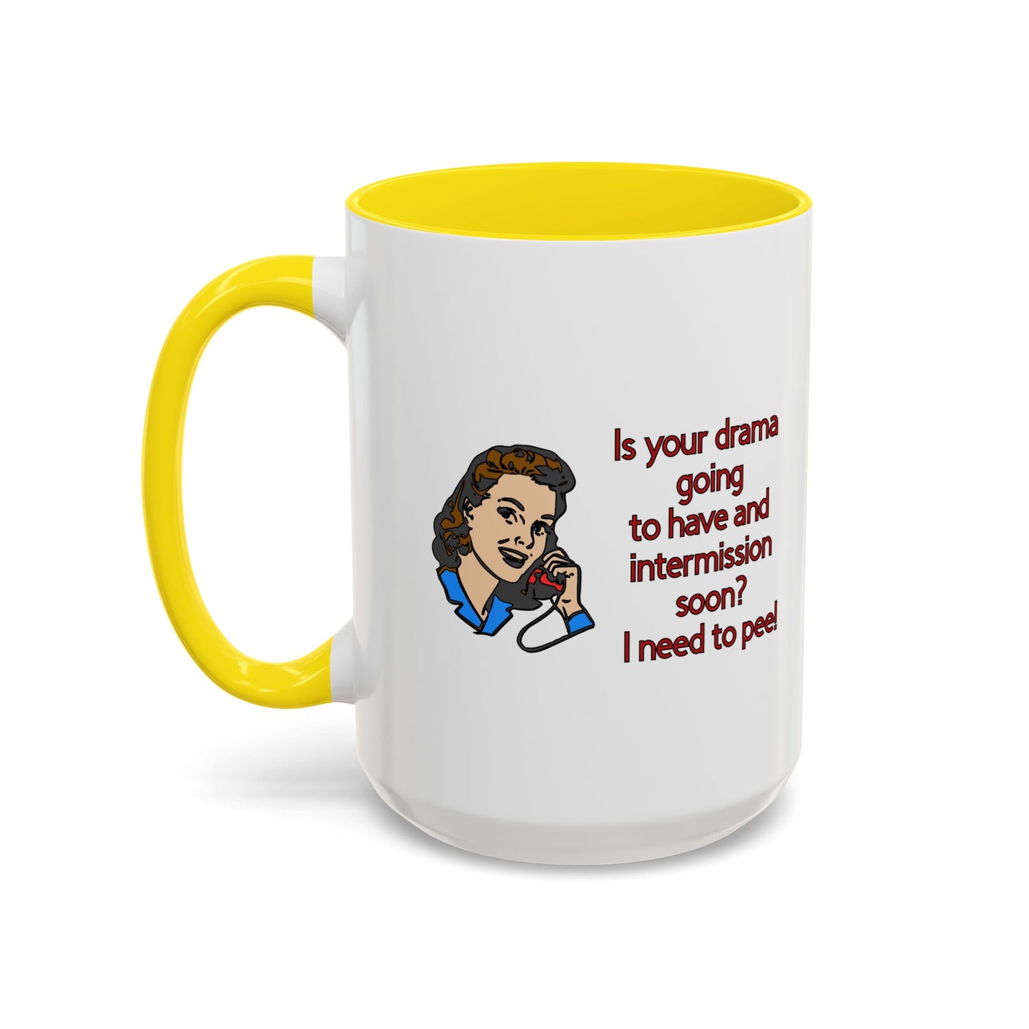 Funny Accent Coffee Mug - Perfect for Drama Lovers & Gift Ideas