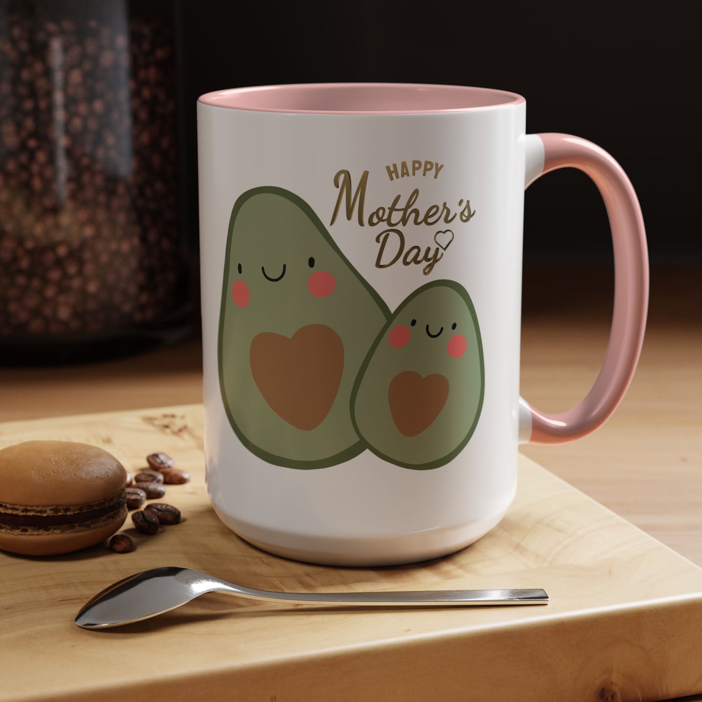 Happy Mother's Day Avocado Coffee Mug - Cute Gift for Moms and Mom’s to Be