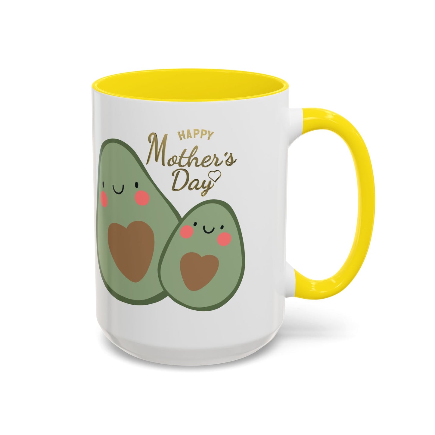 Happy Mother's Day Avocado Coffee Mug - Cute Gift for Moms and Mom’s to Be