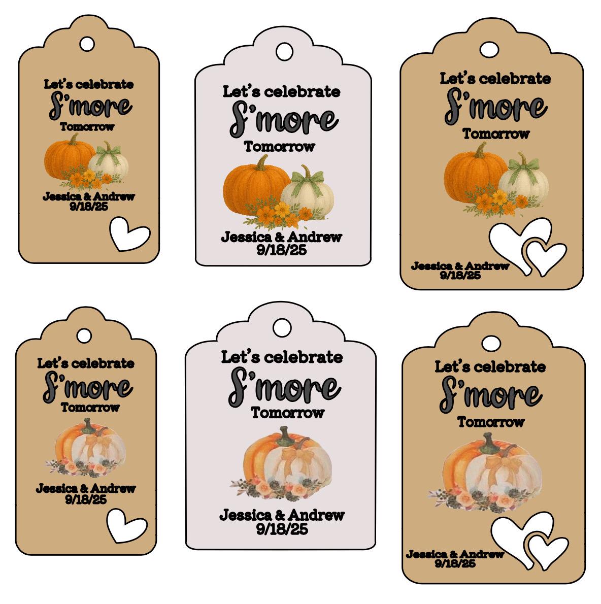 Personalized Tags for party favors - birthday, weddings, showers, bride’s maids / groom’s men gifts, holiday tags, etc. ,