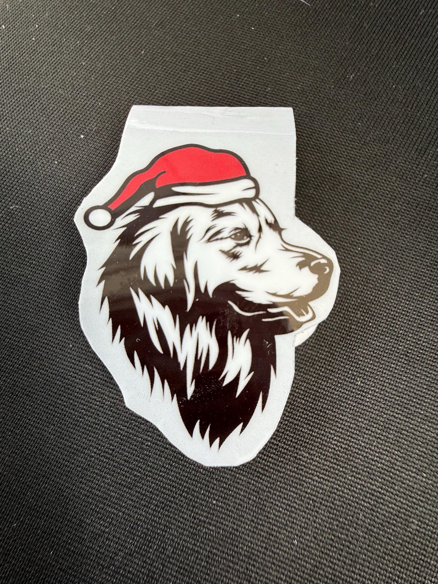 Golden Retriever Dog Magnetic Bookmark: Holiday Stocking Stuffer