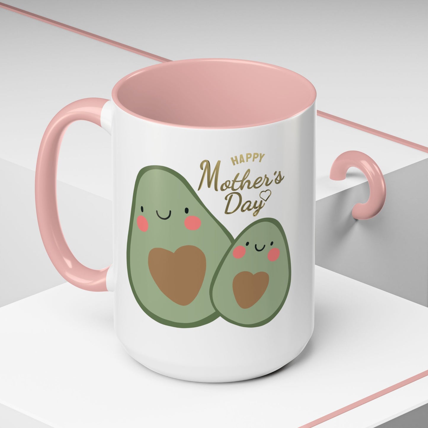 Happy Mother's Day Avocado Coffee Mug - Cute Gift for Moms and Mom’s to Be