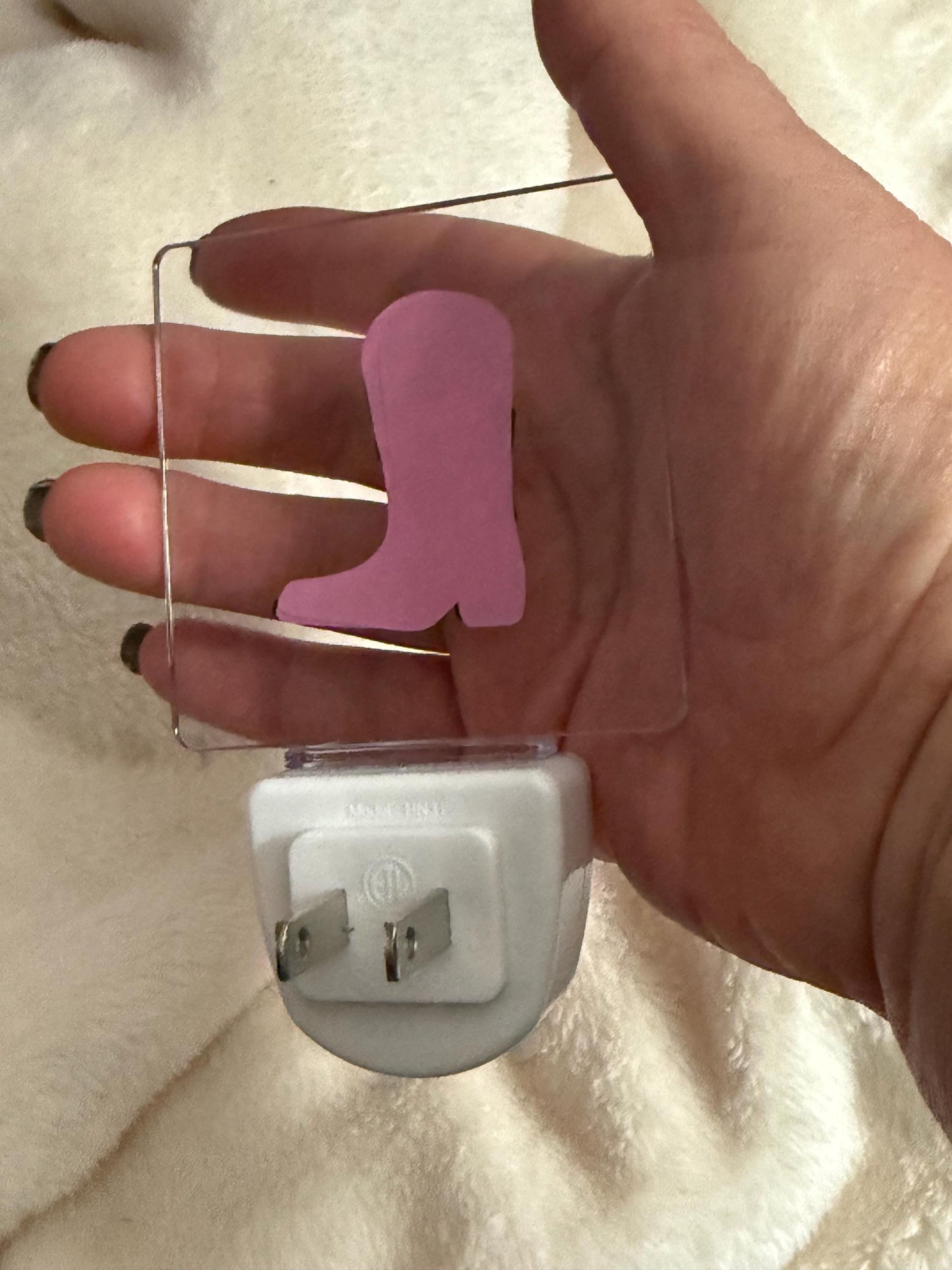 Cowgirl Boot Night Light Stocking Stuffer Girly Gift