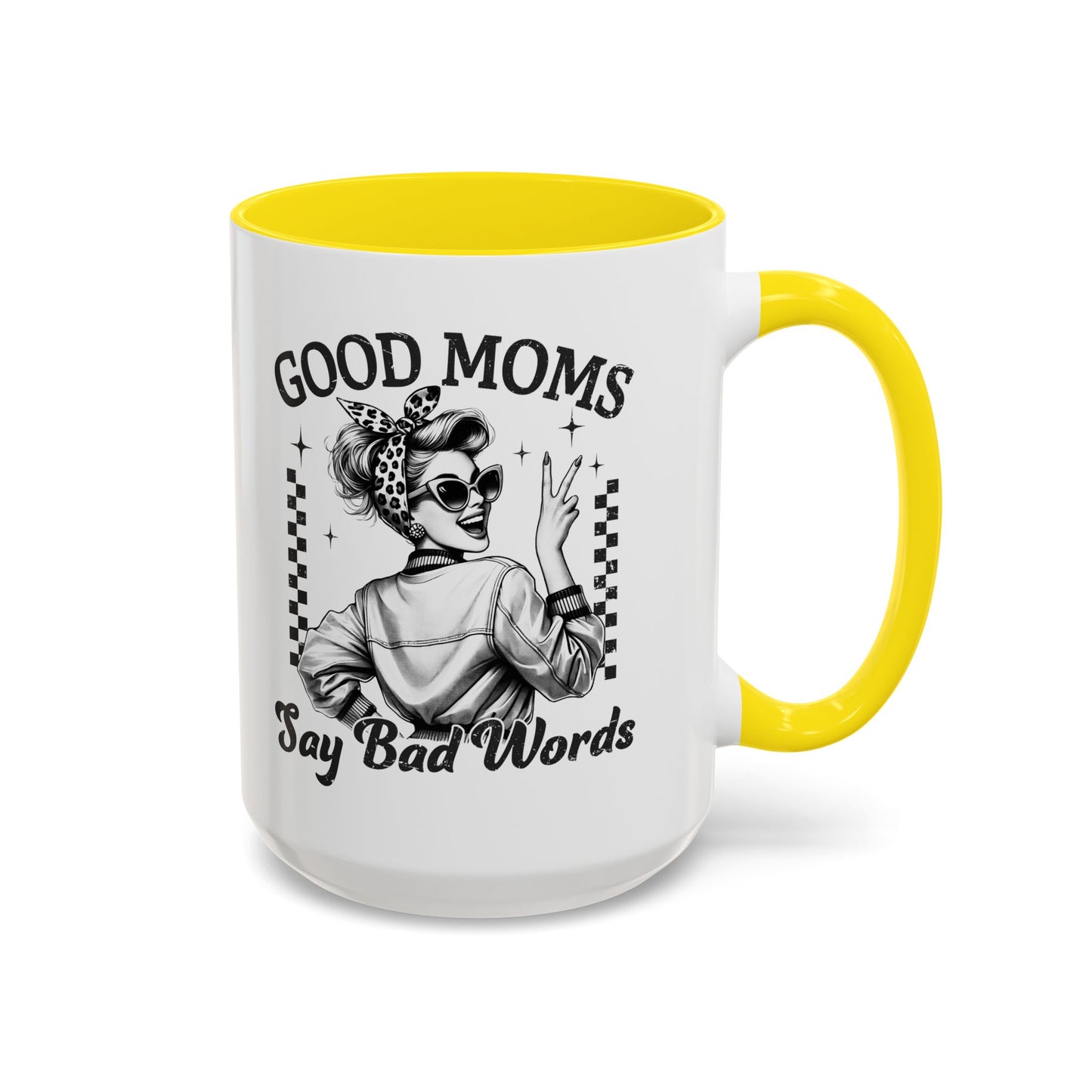 Funny Mom Mug – “Good Moms Say Bad Words” Coffee Cup – Mother’s Day Gift, Mom Life Humor, Sarcastic Gift for Mom