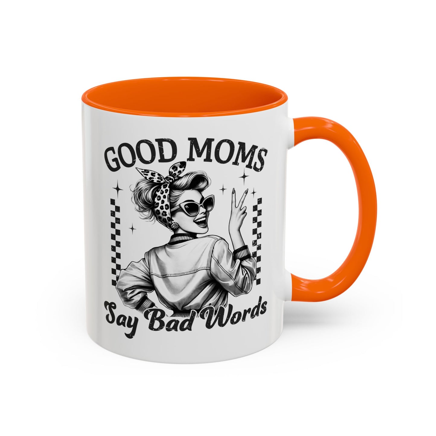 Funny Mom Mug – “Good Moms Say Bad Words” Coffee Cup – Mother’s Day Gift, Mom Life Humor, Sarcastic Gift for Mom