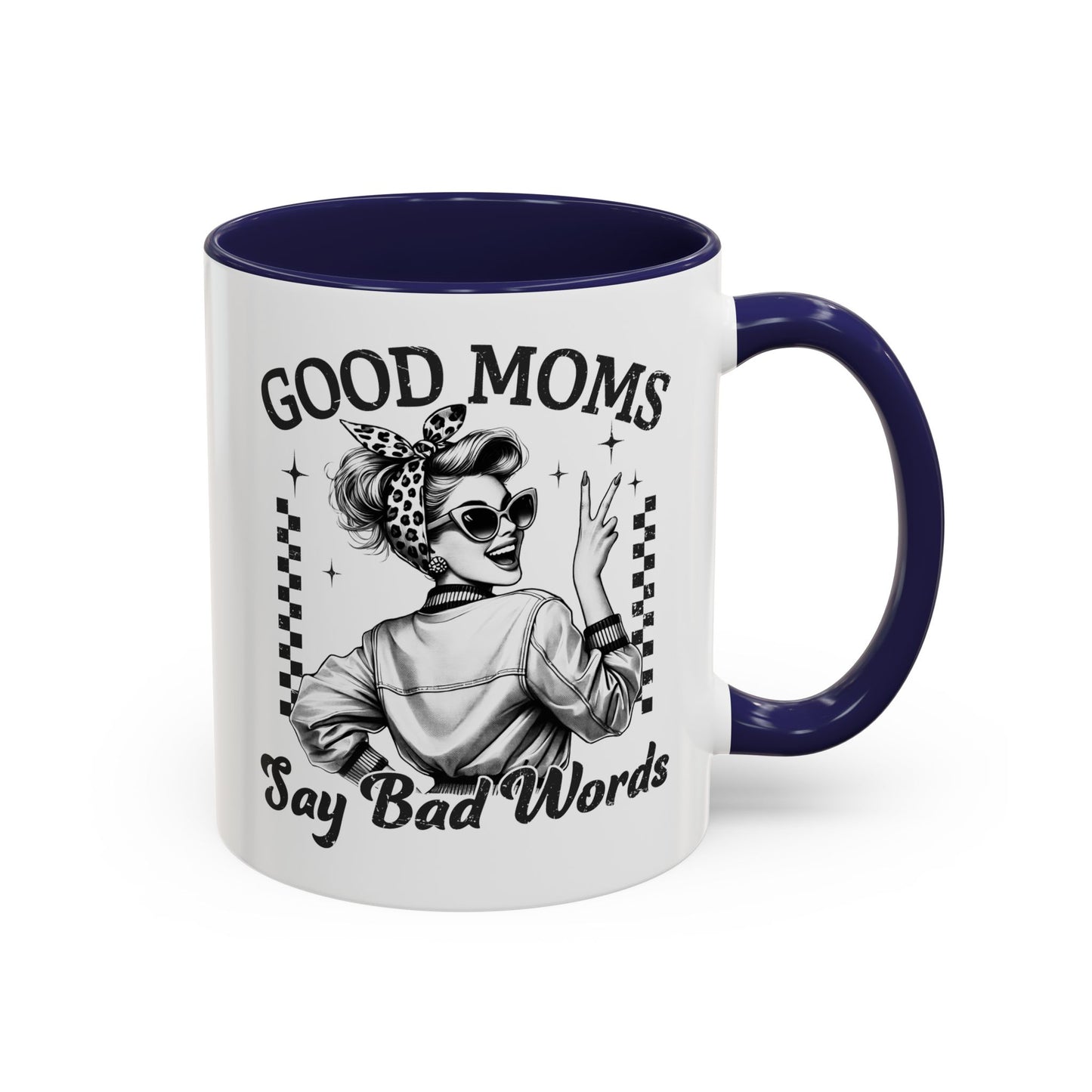Funny Mom Mug – “Good Moms Say Bad Words” Coffee Cup – Mother’s Day Gift, Mom Life Humor, Sarcastic Gift for Mom