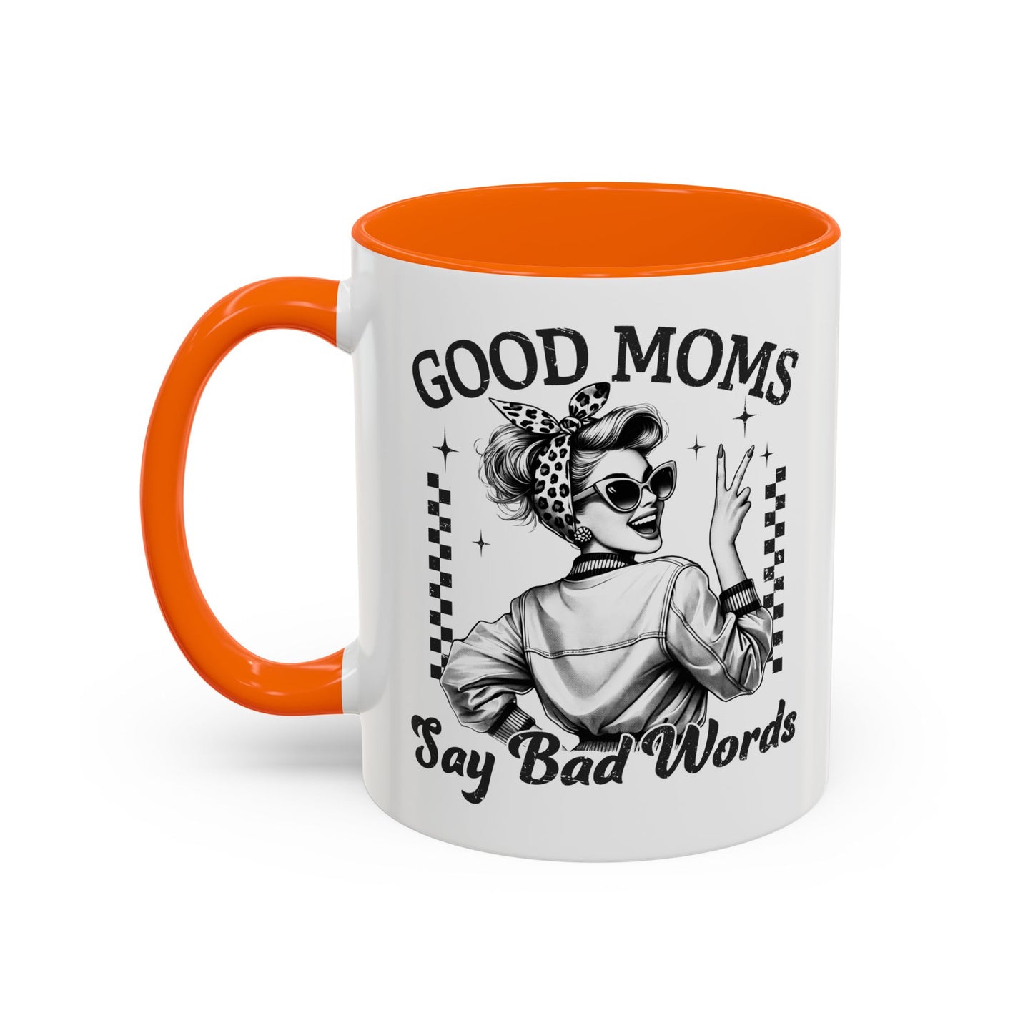 Funny Mom Mug – “Good Moms Say Bad Words” Coffee Cup – Mother’s Day Gift, Mom Life Humor, Sarcastic Gift for Mom