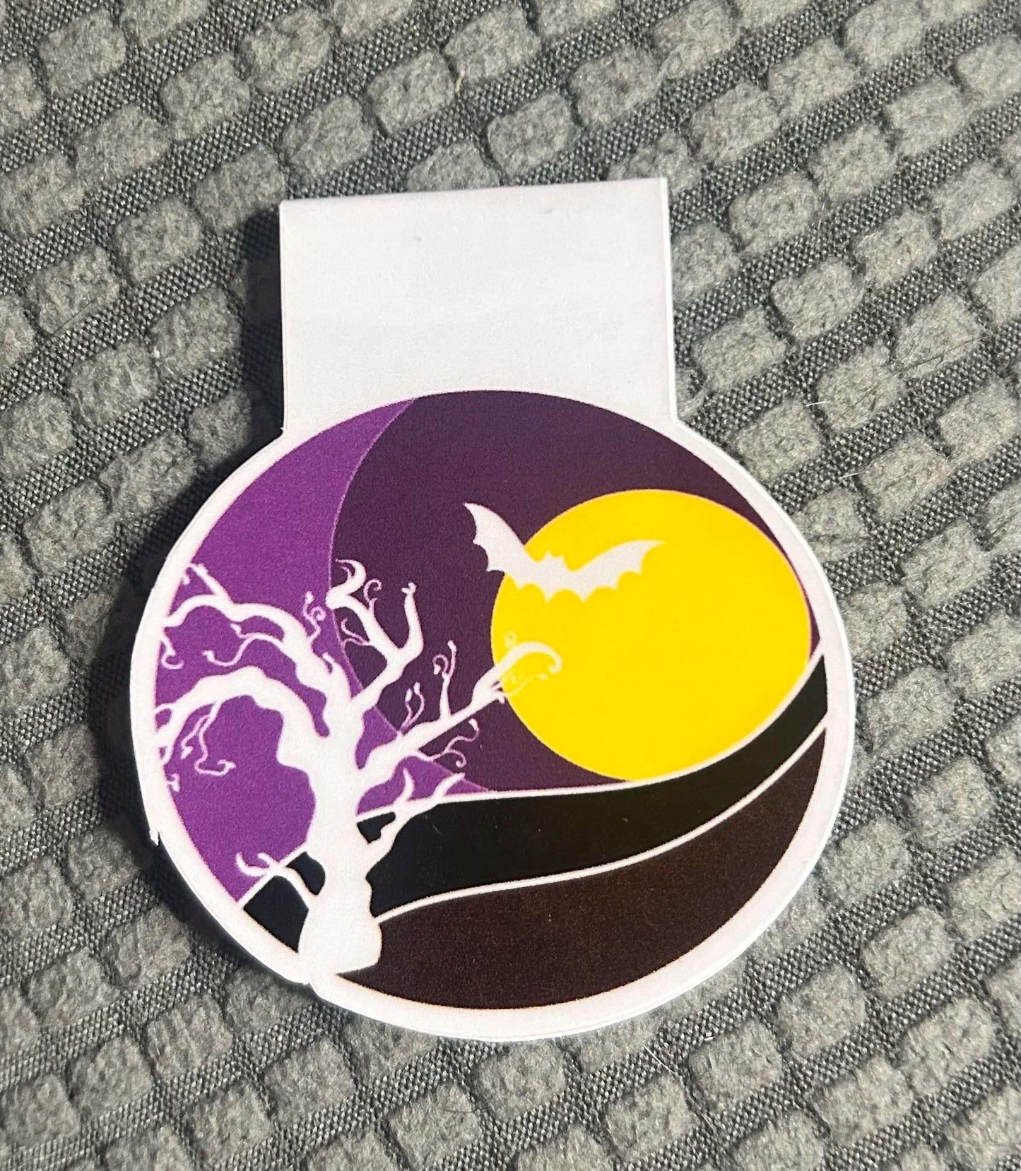 Halloween Magnetic Bookmark for Book Lovers