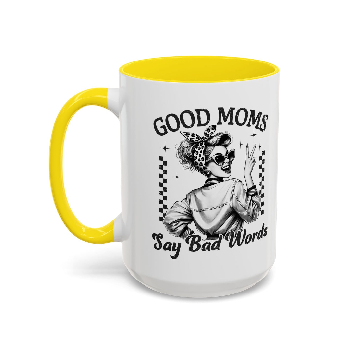 Funny Mom Mug – “Good Moms Say Bad Words” Coffee Cup – Mother’s Day Gift, Mom Life Humor, Sarcastic Gift for Mom