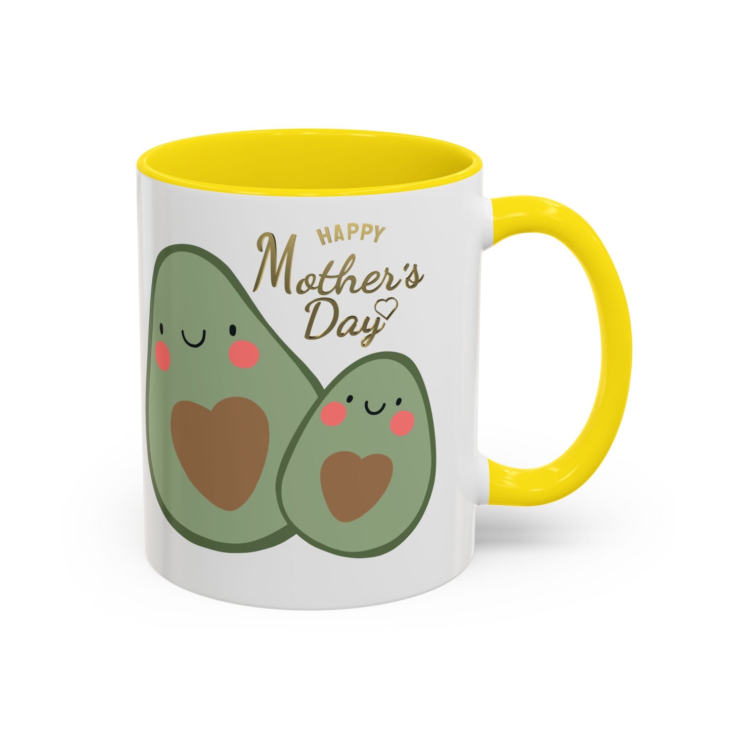 Happy Mother's Day Avocado Coffee Mug - Cute Gift for Moms and Mom’s to Be