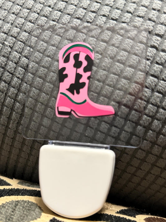 Cowgirl Boot Night Light Stocking Stuffer Girly Gift