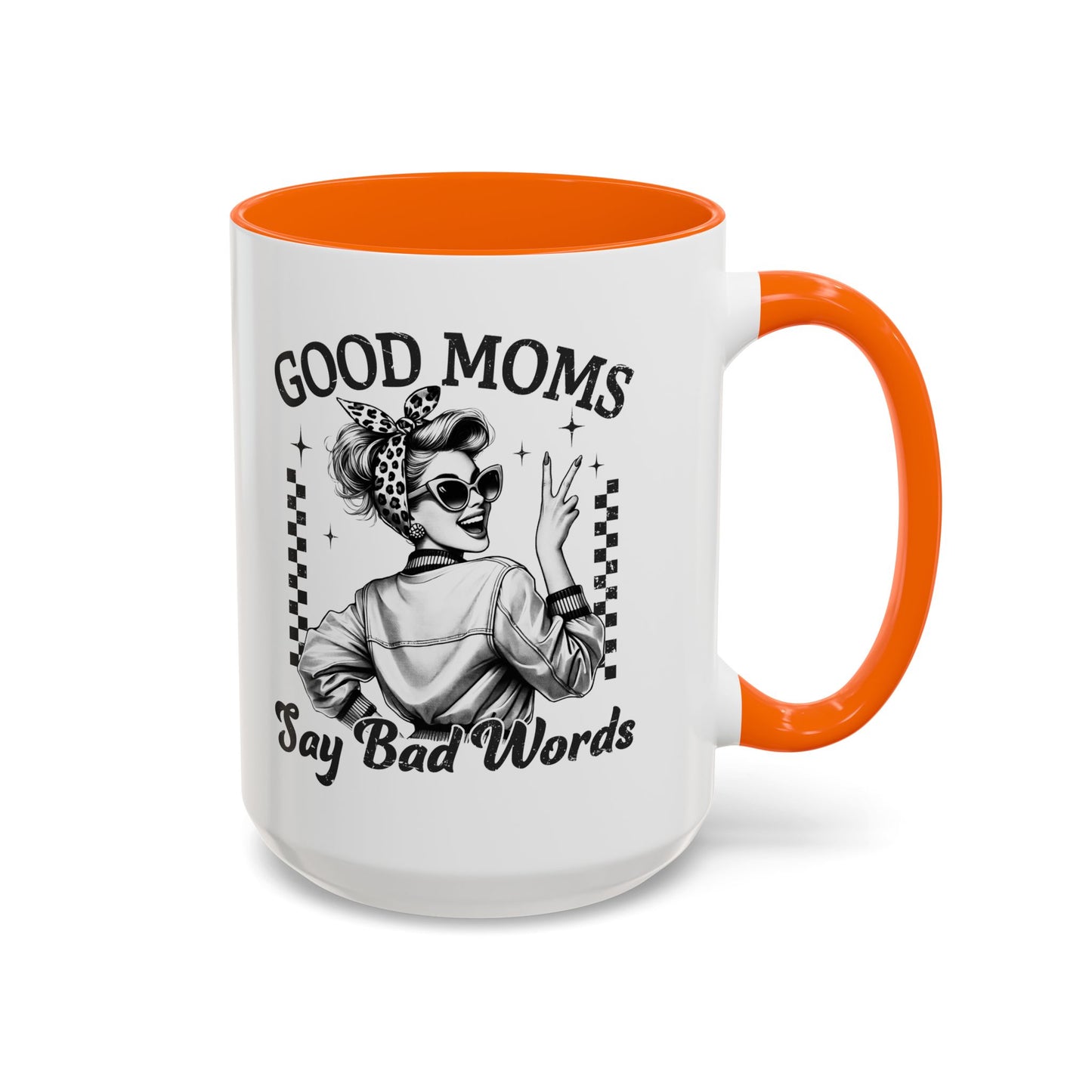 Funny Mom Mug – “Good Moms Say Bad Words” Coffee Cup – Mother’s Day Gift, Mom Life Humor, Sarcastic Gift for Mom