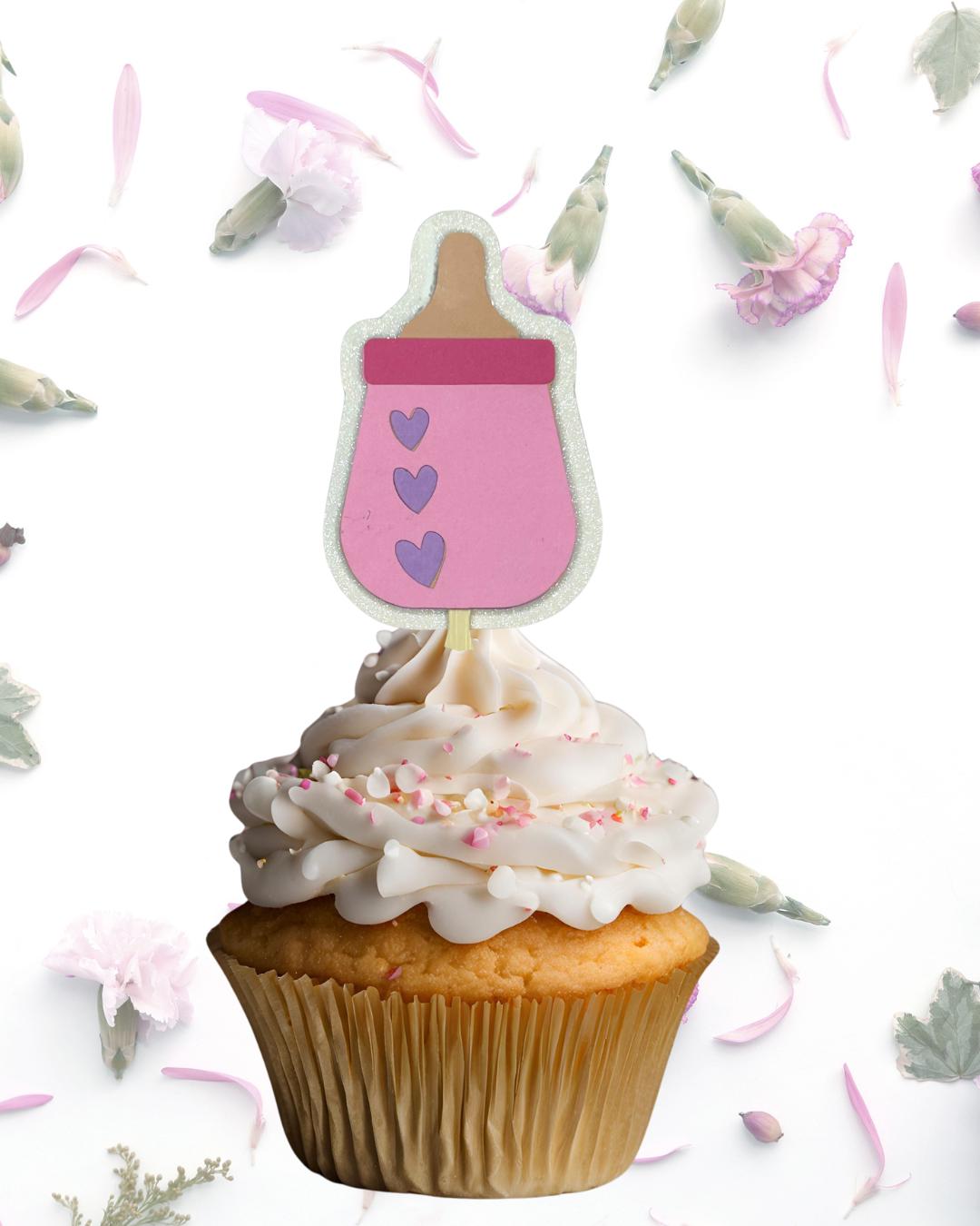 Baby Shower Cupcake Toppers