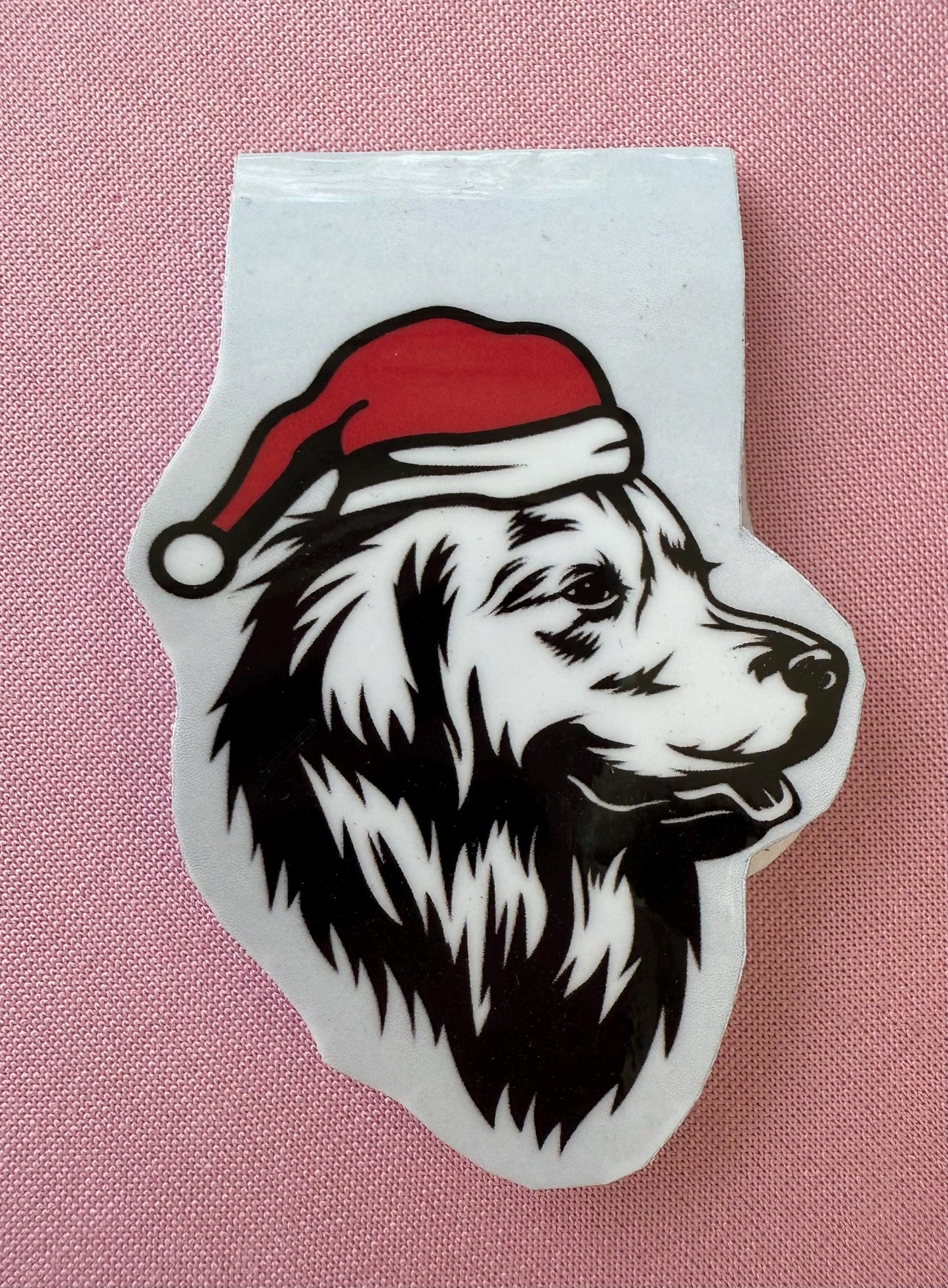 Golden Retriever Dog Magnetic Bookmark: Holiday Stocking Stuffer