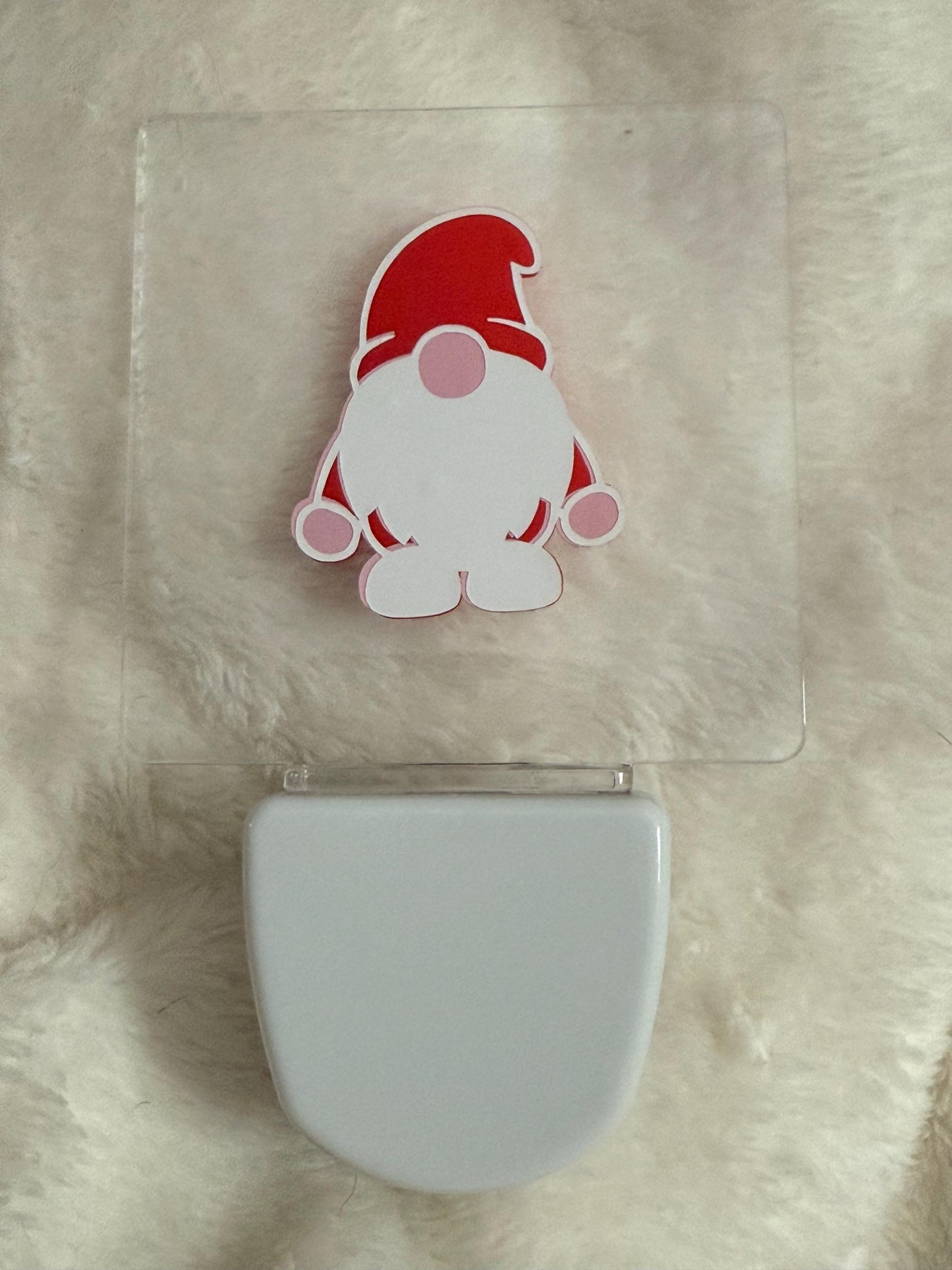 Gnome  Night Light for Holiday Decor, Blue Glow