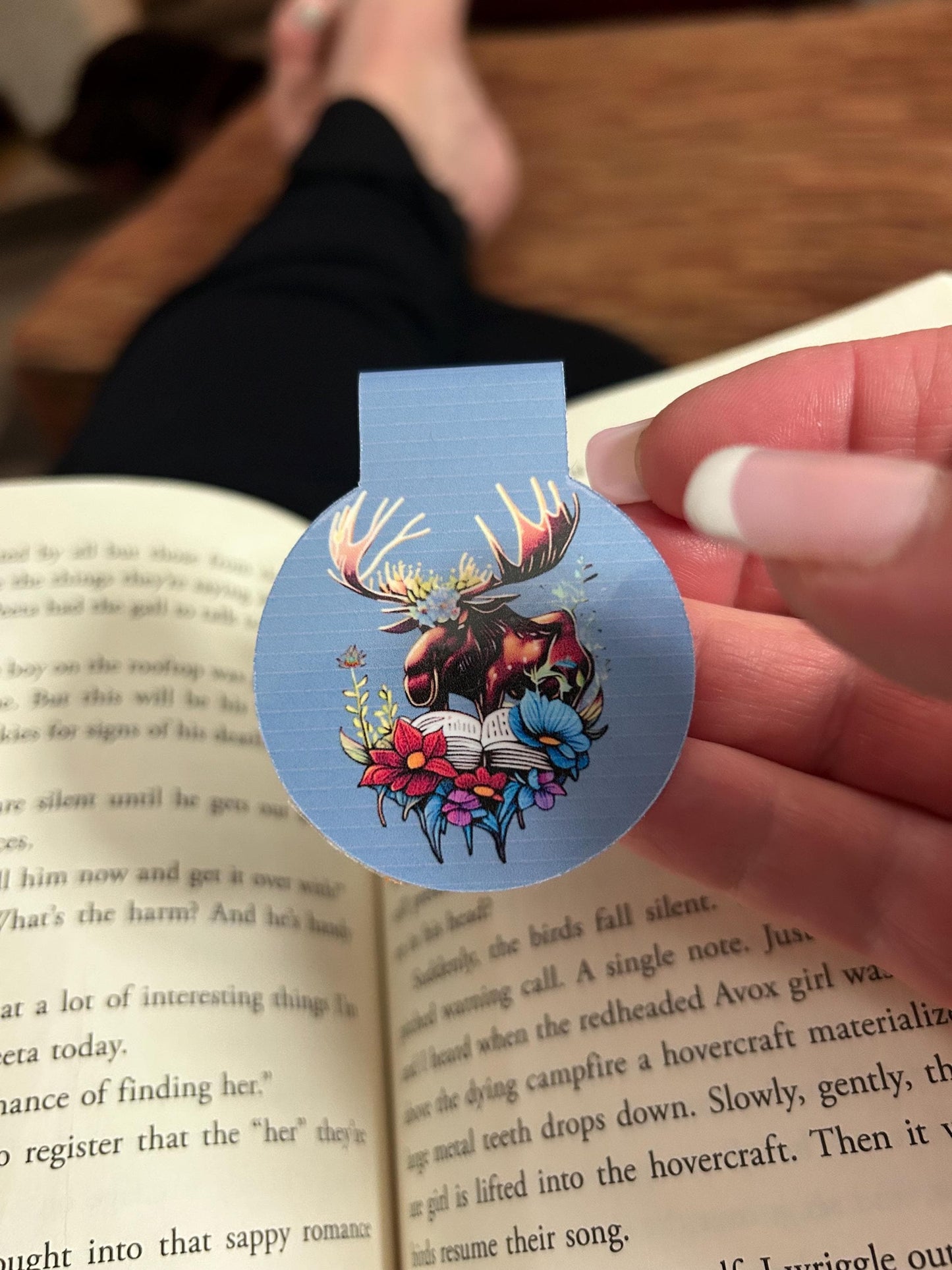 Magestic Moose Magnetic Bookmark